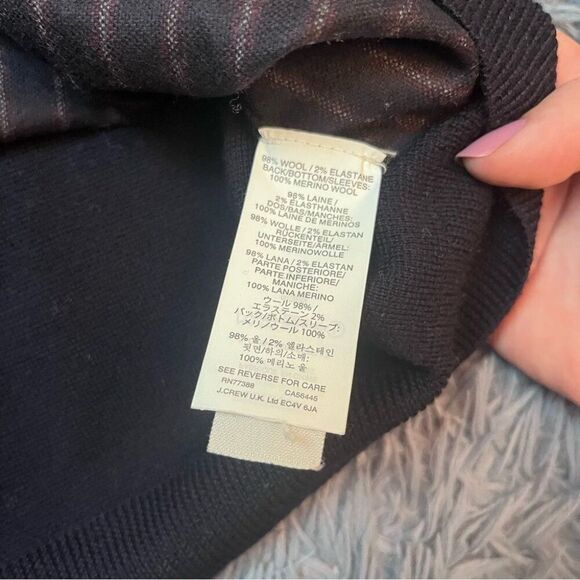 J.Crew mixed Media Wool Sweater Size XS - Picture 3 of 6